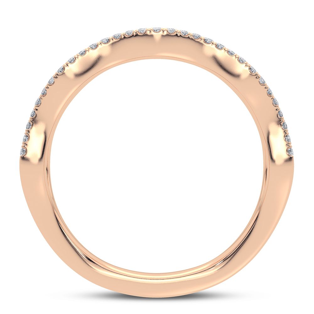 10K 0.25CT Diamond Band