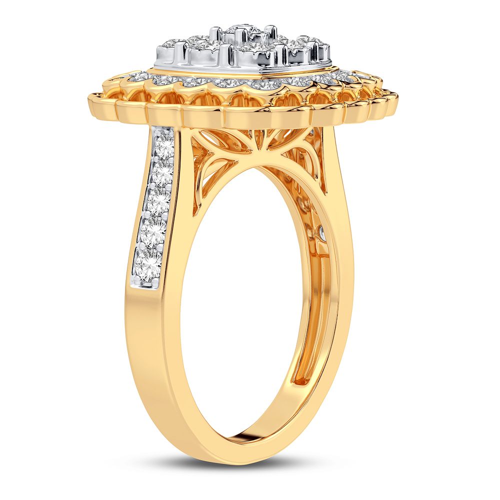 10K 1.00CT DIAMOND RING