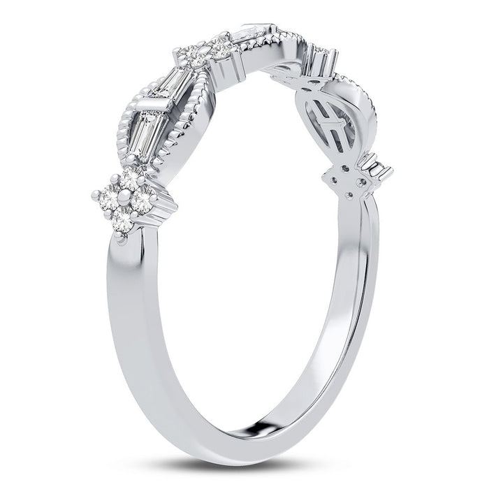 10K 0.20CT Diamond Band