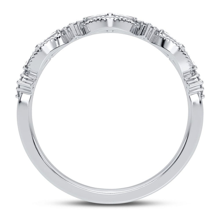 10K 0.20CT Diamond Band
