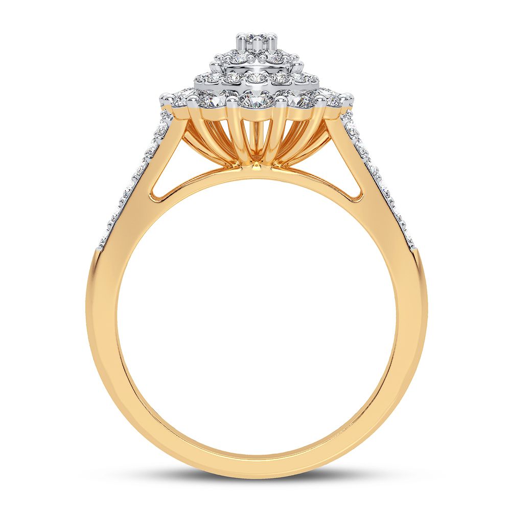 14K 1.00CT DIAMOND RING