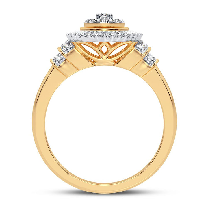 10K 0.50CT DIAMOND RING