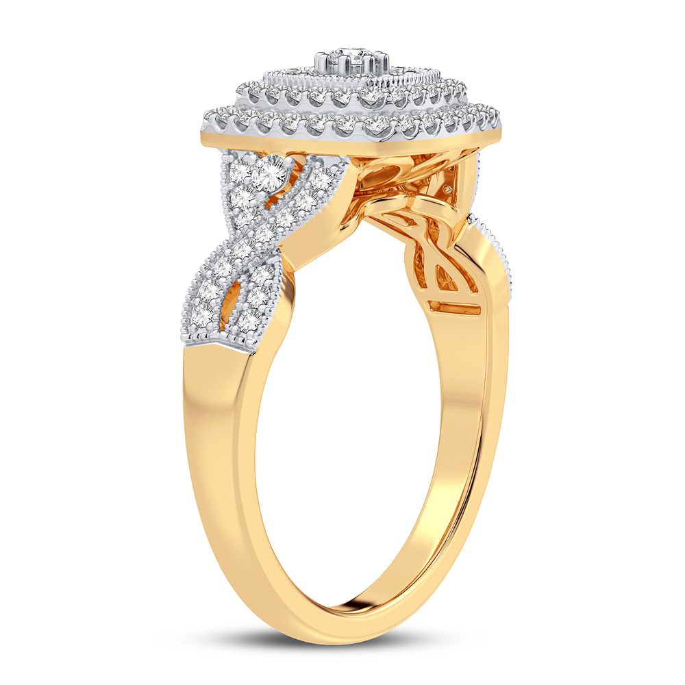 14K 0.50CT DIAMOND RING