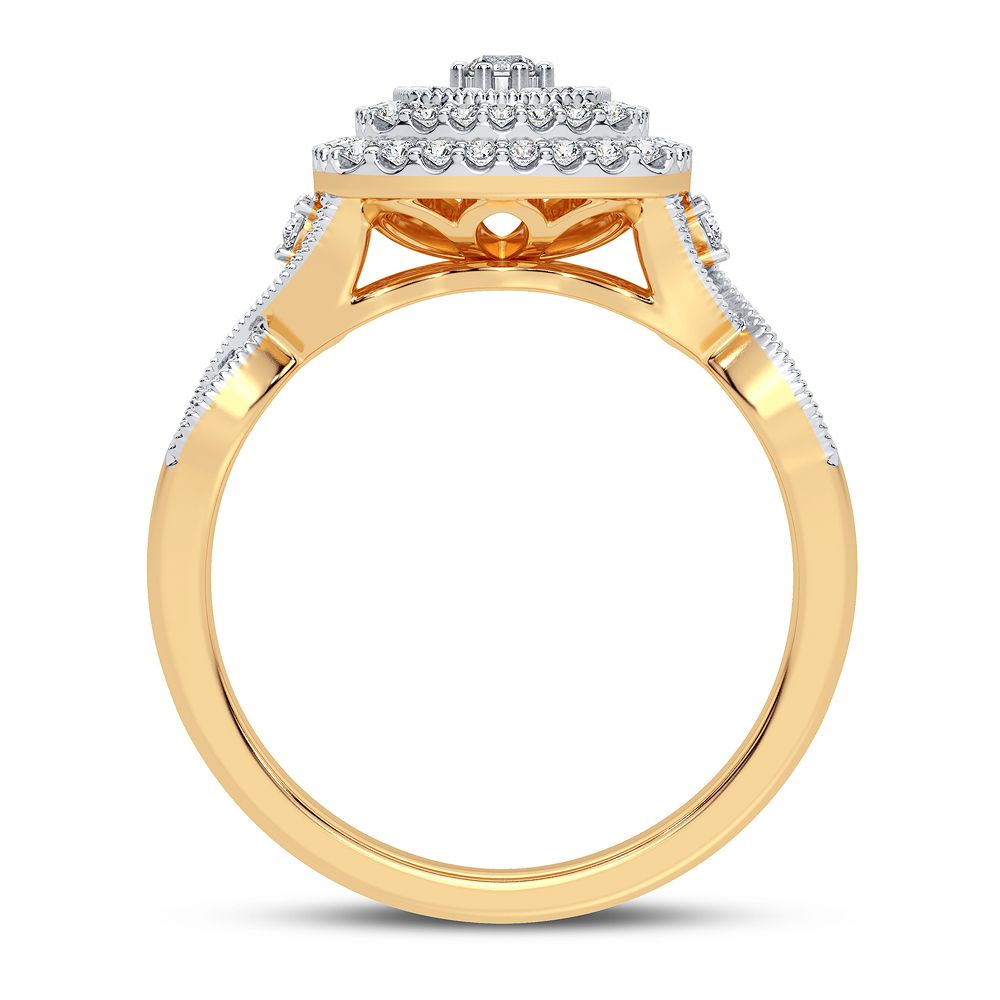 14K 0.50CT DIAMOND RING