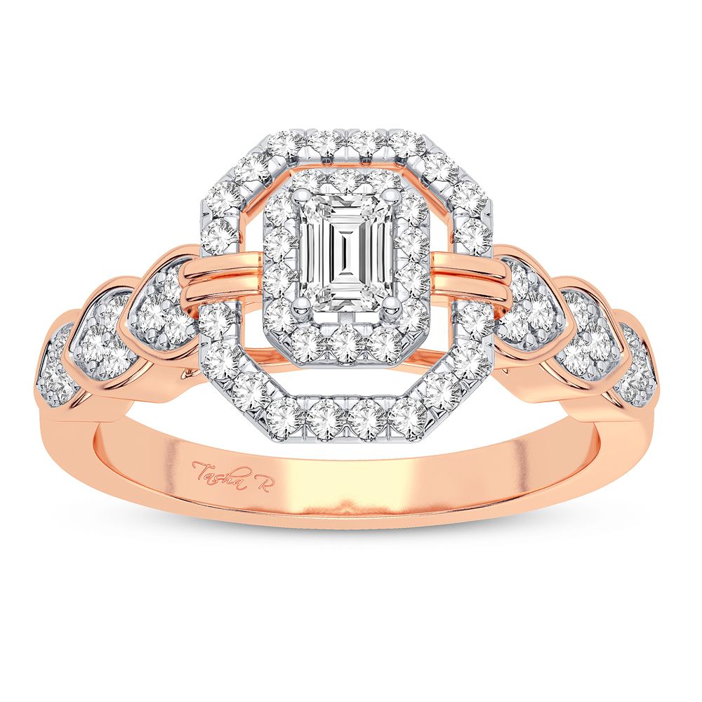 14K 0.50CT DIAMOND RING
