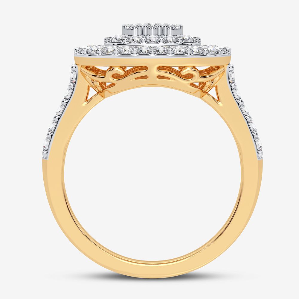 10K 1.00CT DIAMOND RING