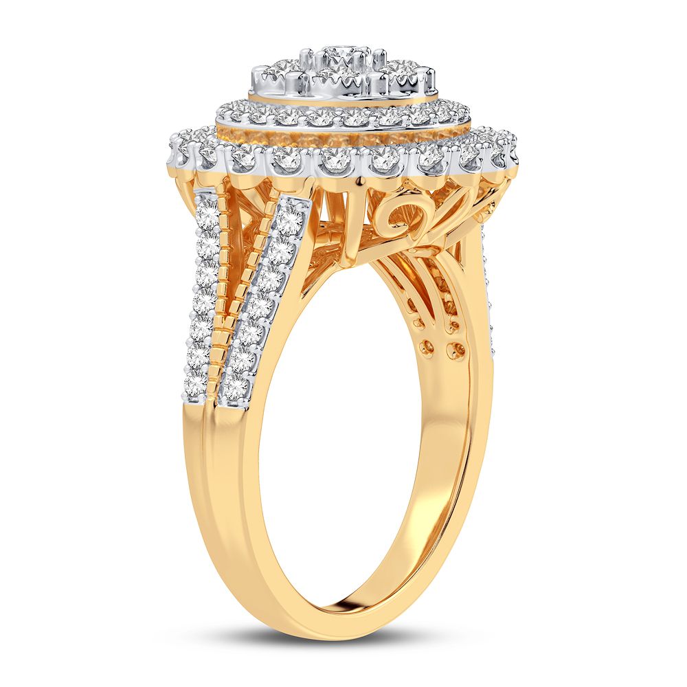 10K 1.00CT DIAMOND RING