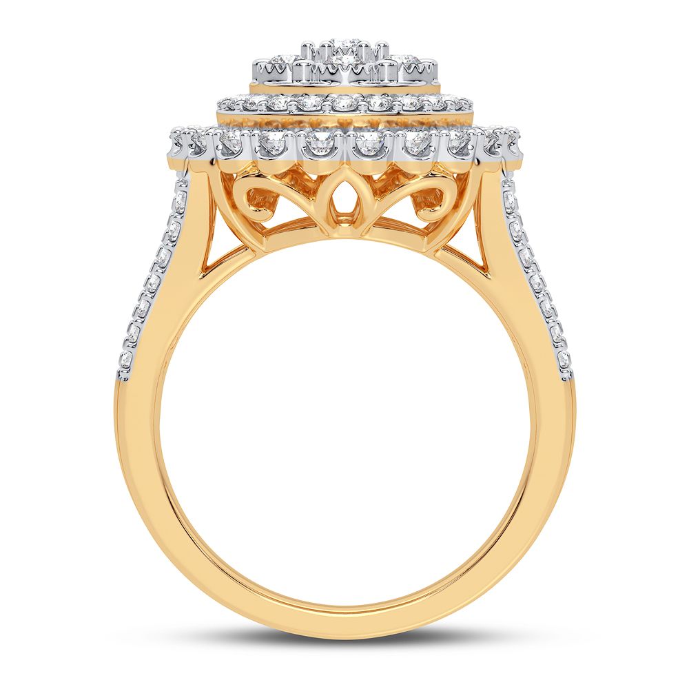 10K 1.00CT DIAMOND RING