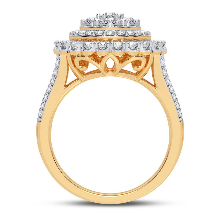 10K 1.00CT DIAMOND RING