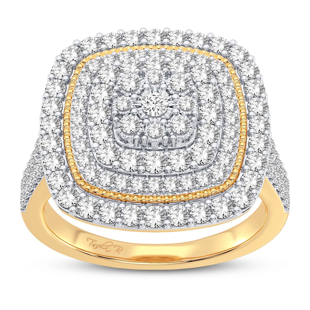 10K 1.00CT DIAMOND RING