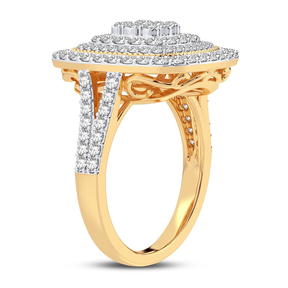 10K 1.00CT DIAMOND RING