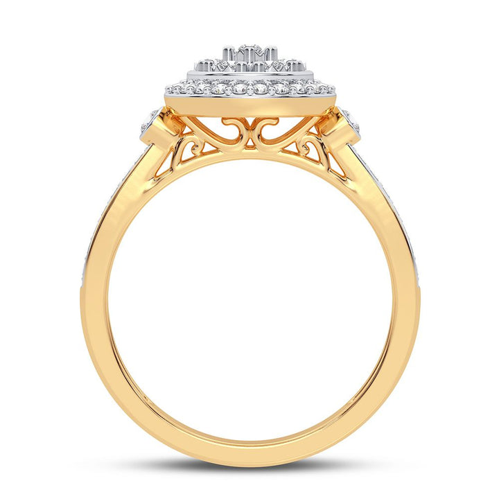 10K 0.20CT DIAMOND RING