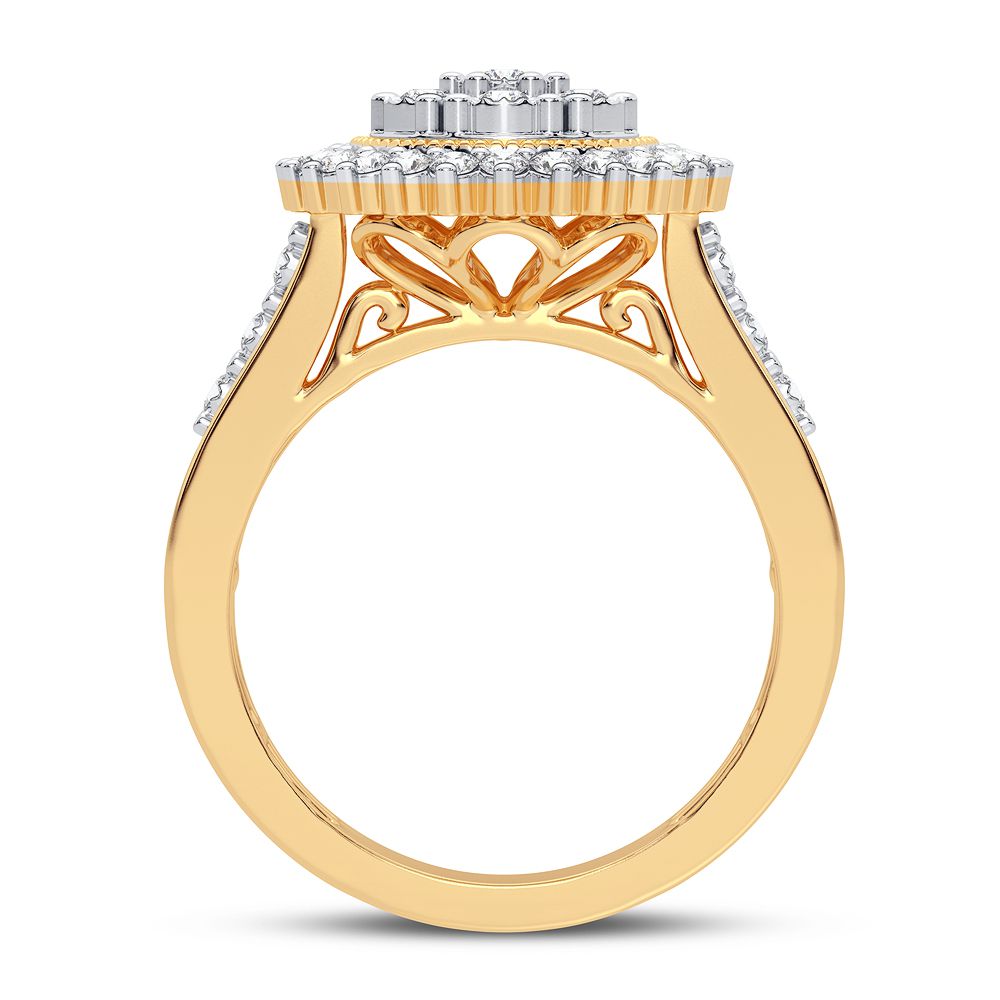 10K 0.50CT DIAMOND RING