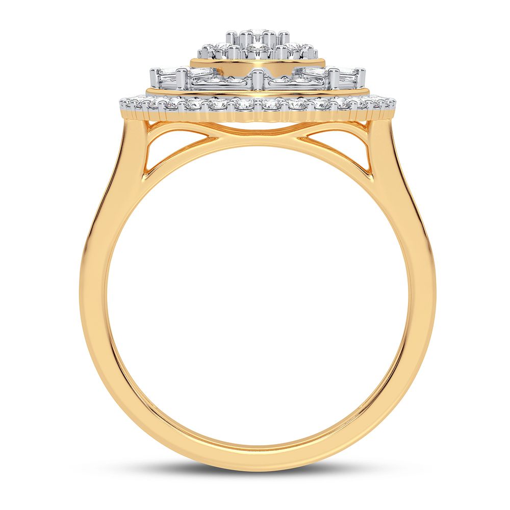 10K 0.50CT DIAMOND RING