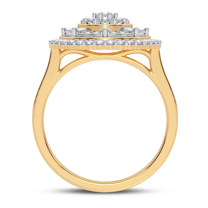 10K 0.50CT DIAMOND RING