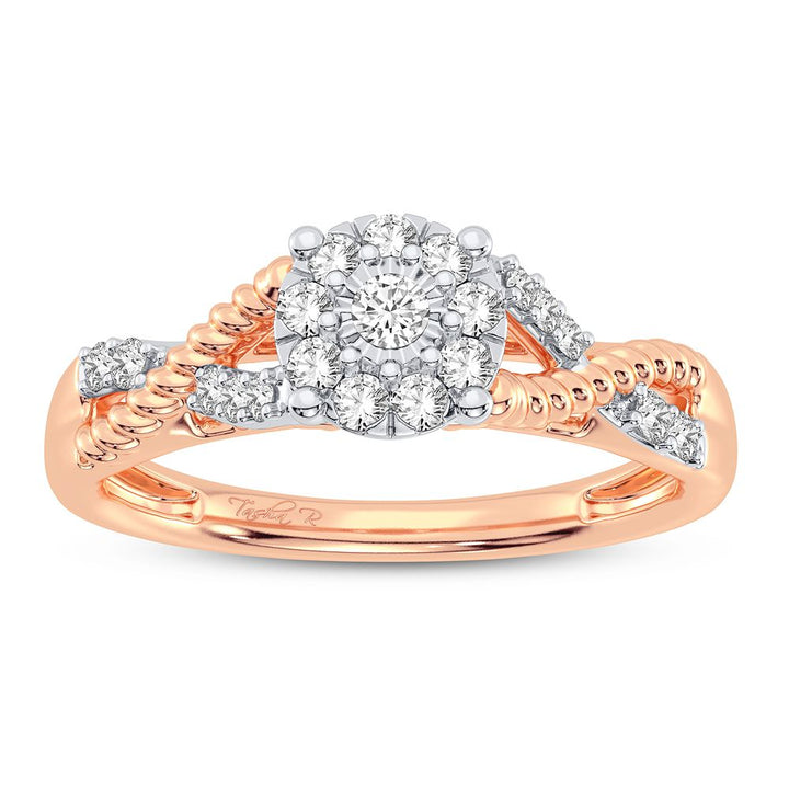 10K 0.25CT DIAMOND RING