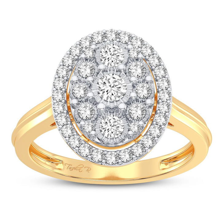 10K 0.25CT DIAMOND RING