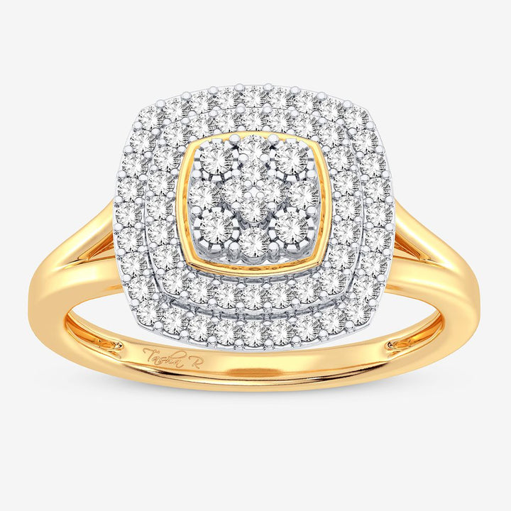 10K 0.28CT DIAMOND RING