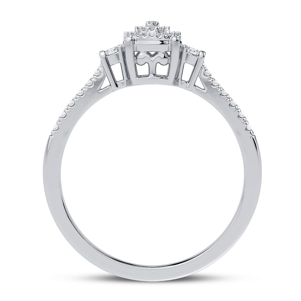 10K 0.15CT DIAMOND RING
