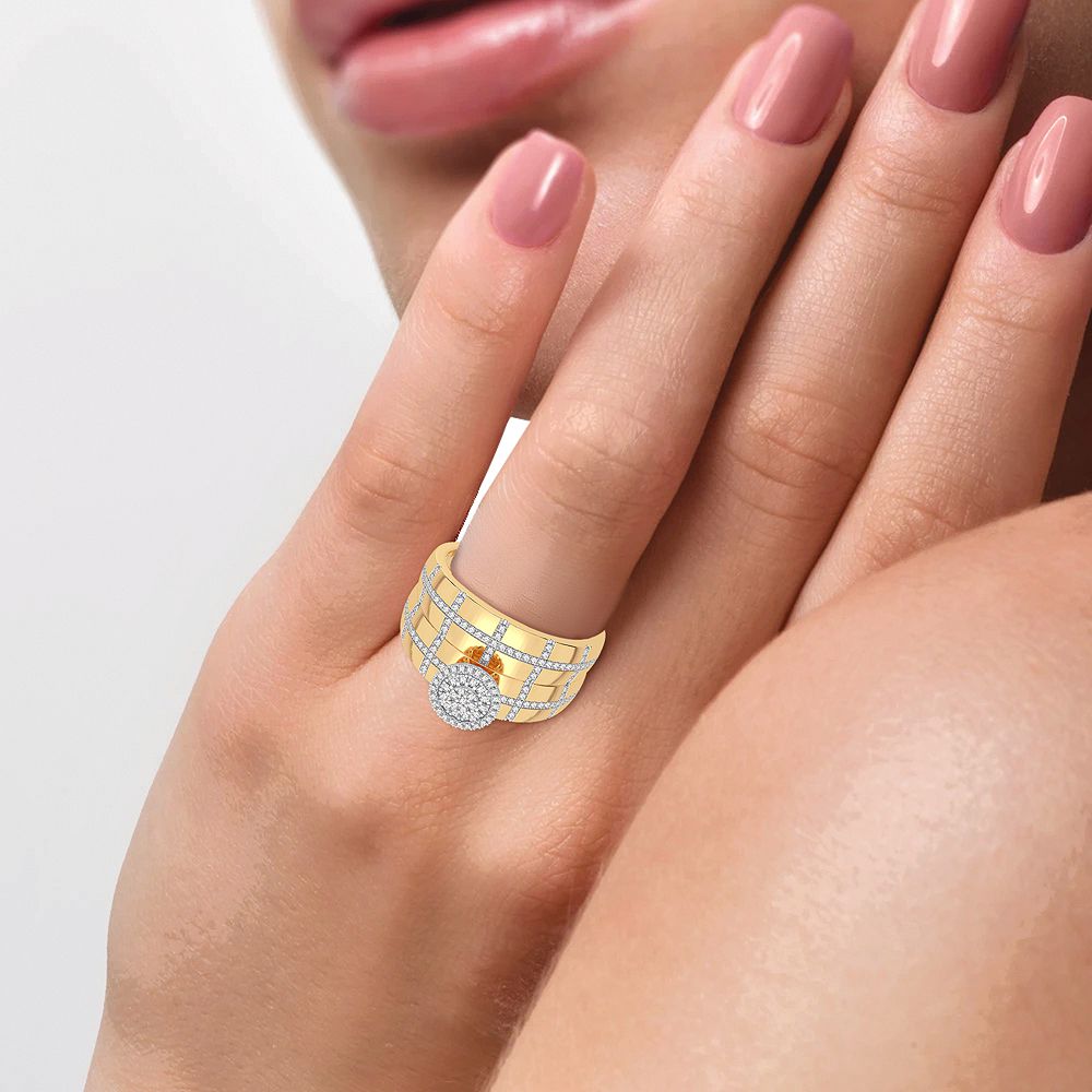 10K 0.50CT DIAMOND TRIO SET