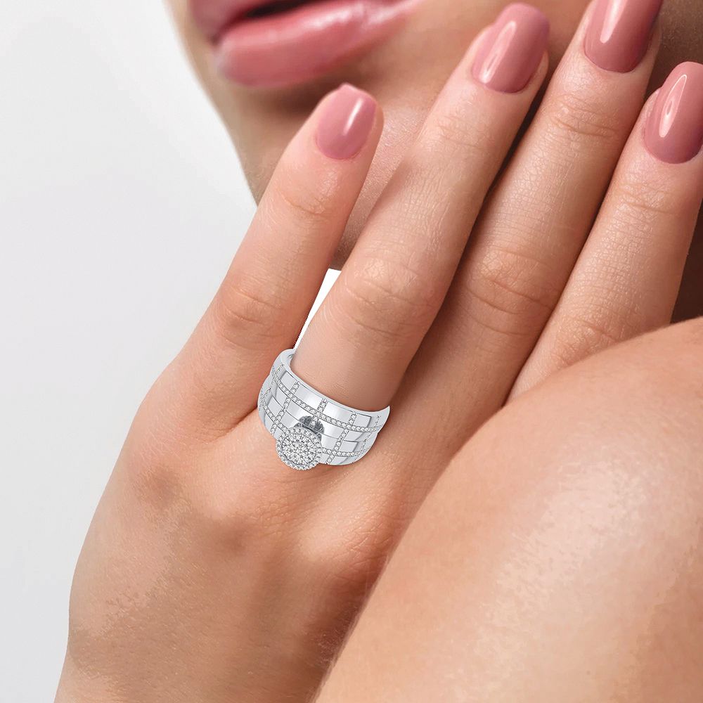 10K 0.50CT DIAMOND TRIO SET