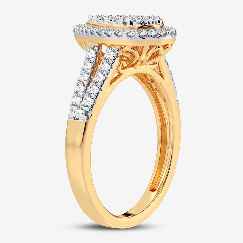 10K 0.50CT DIAMOND RING