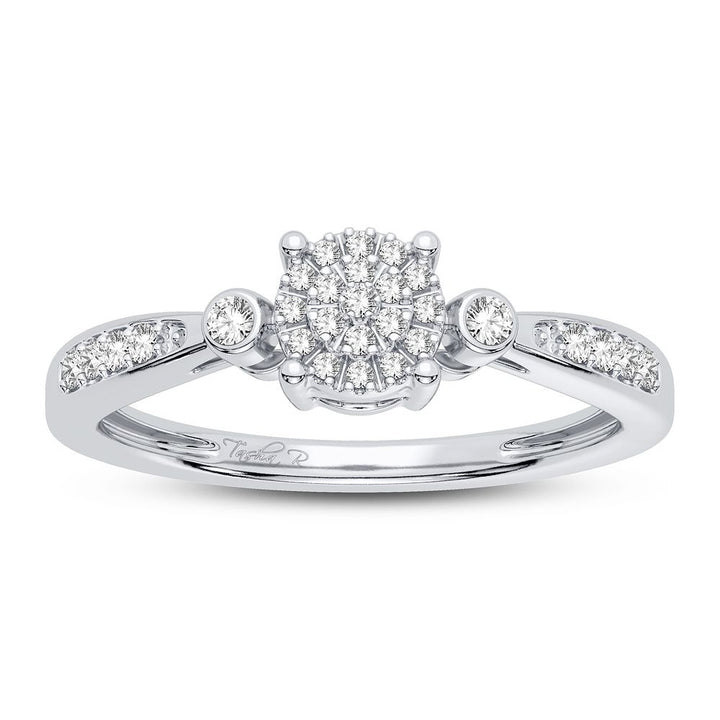 10K 0.14CT DIAMOND RING