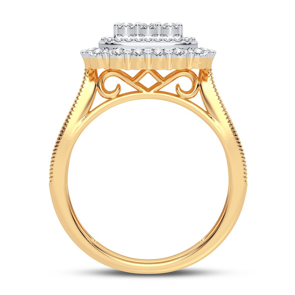 10K 0.25CT DIAMOND RING