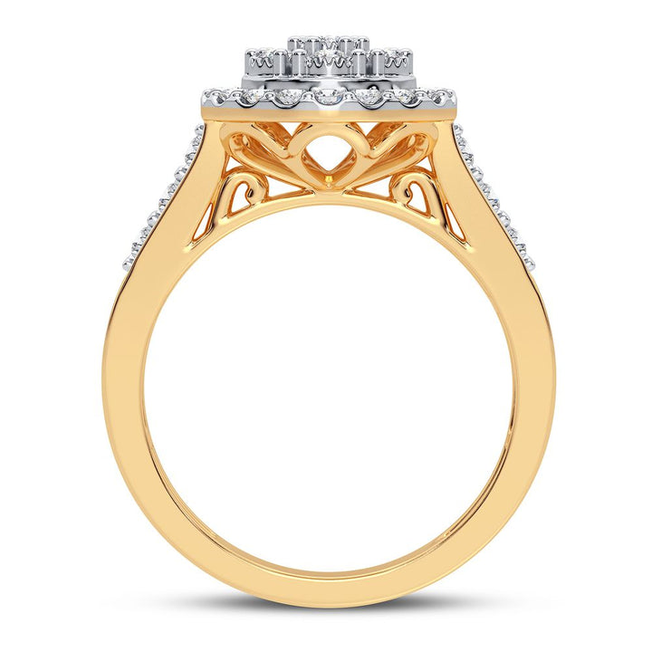 10K 0.50CT DIAMOND RING