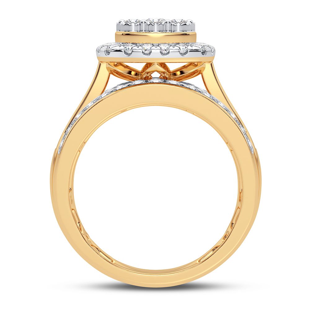 10K 1.00CT DIAMOND RING