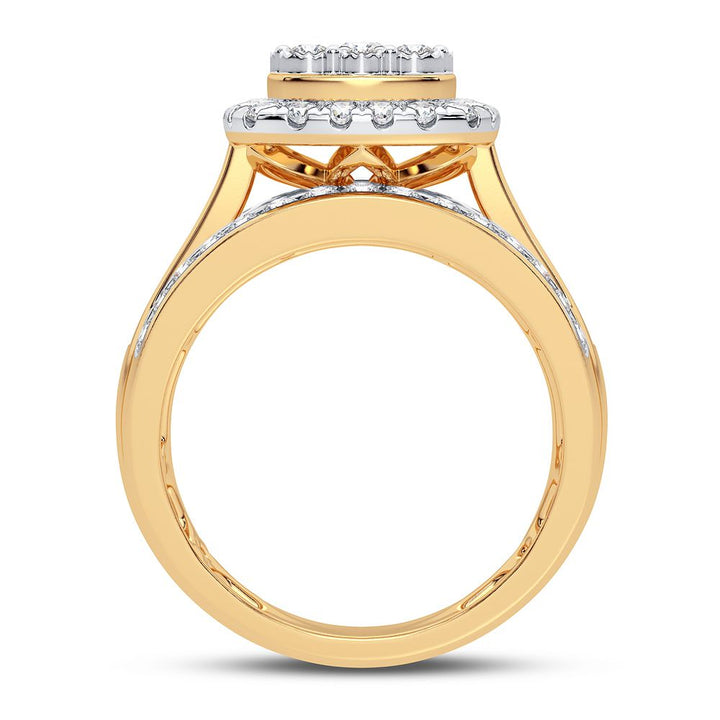 10K 1.00CT DIAMOND RING