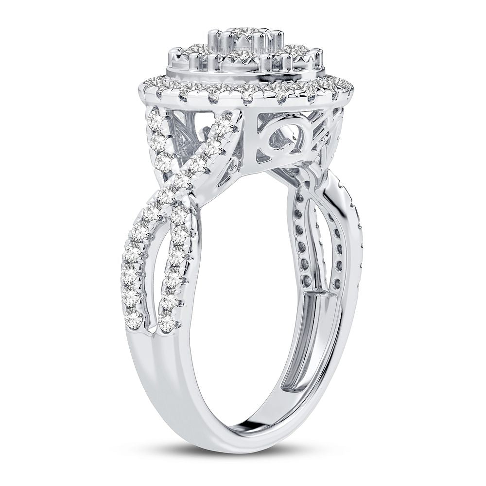 10K 1.00CT DIAMOND RING
