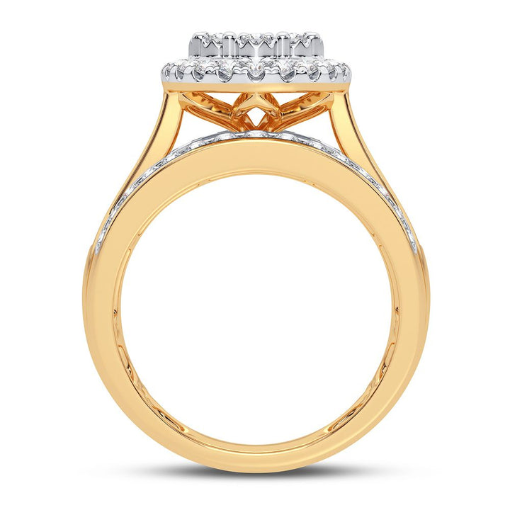 10K 1.00CT DIAMOND RING