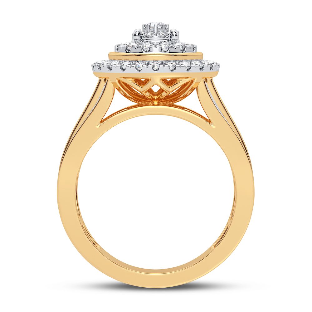 10K 1.00CT DIAMOND RING