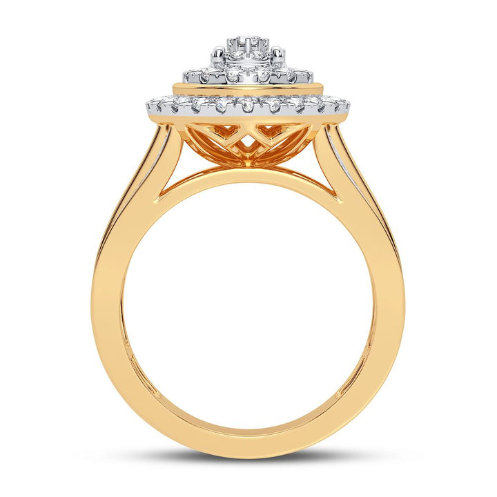 10K 1.00CT DIAMOND RING