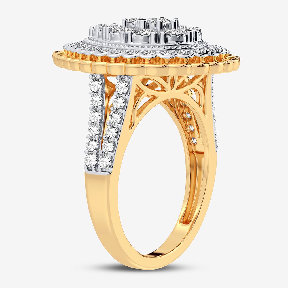 10K 1.00CT DIAMOND RING
