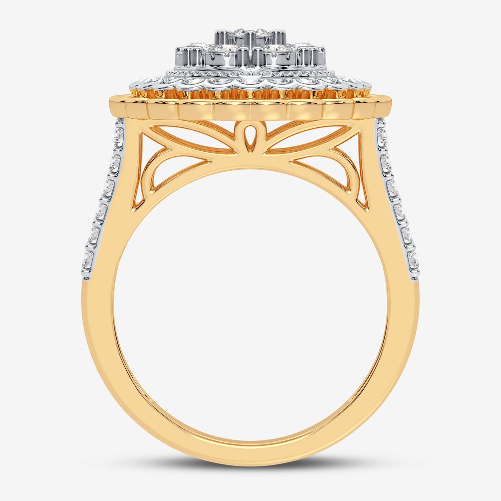 10K 1.00CT DIAMOND RING