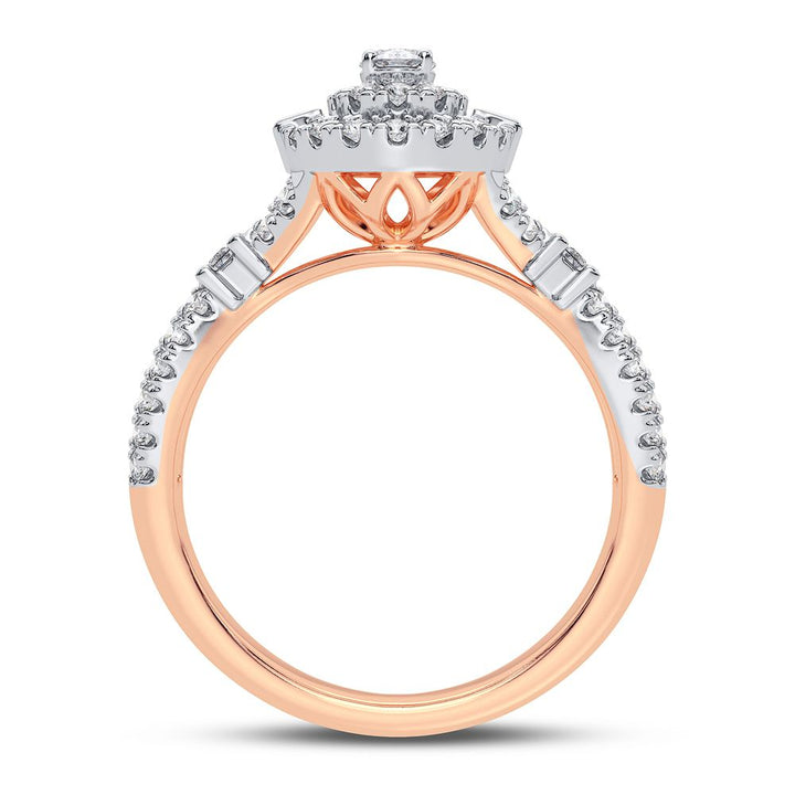 14K 0.75CT Diamond ENGAGEMENT Ring