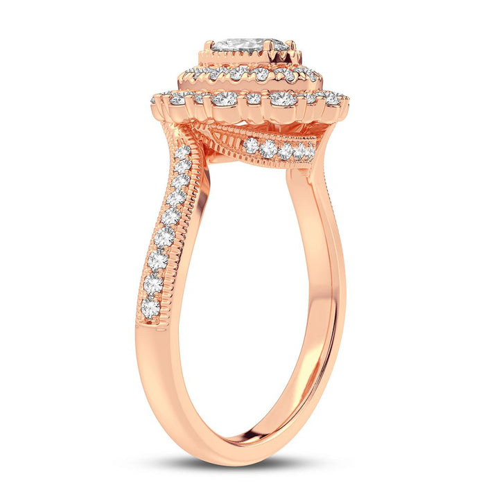 14K 0.90CT Diamond Ring