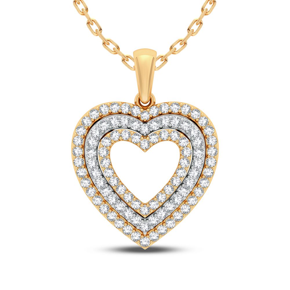 10K 0.50CT DIAMOND PENDANT