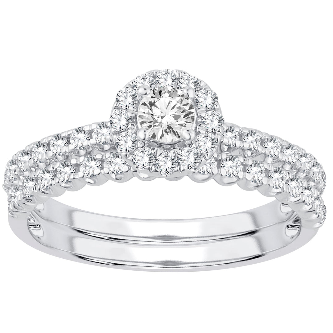 14K  0.73CT  Diamond Bridal Ring