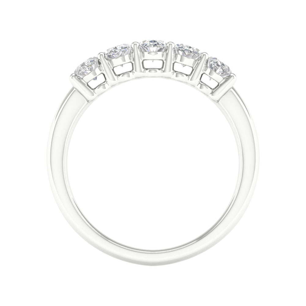 14K 1.00CT Certified Lab Grown Diamond Band