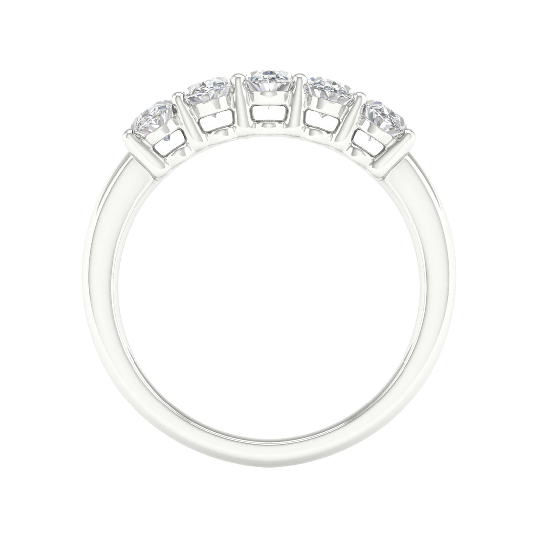 14K 1.00CT Certified Lab Grown Diamond Band