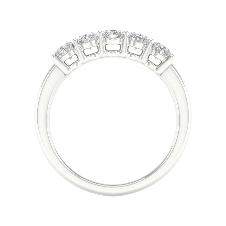 14K 1.00CT Certified Lab Grown Diamond Band