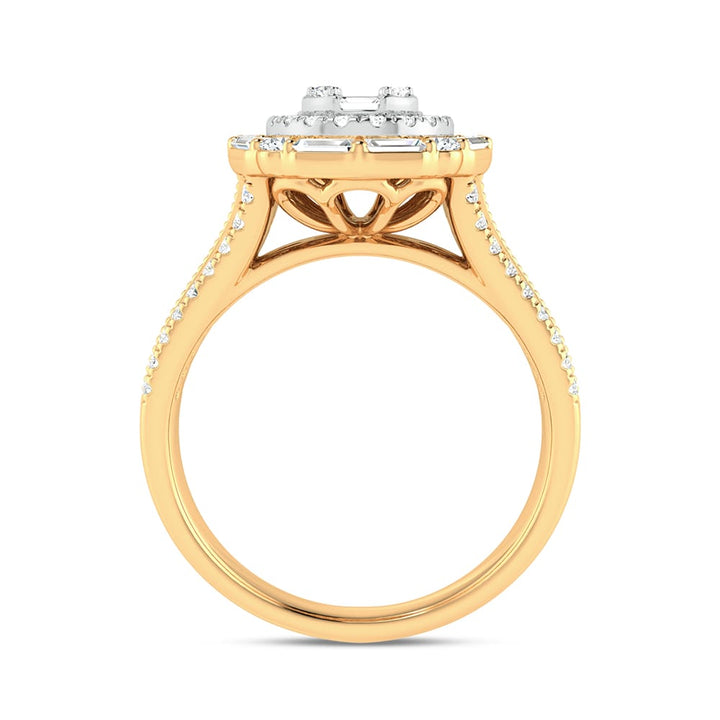 14K 0.75ct Engagement Ring