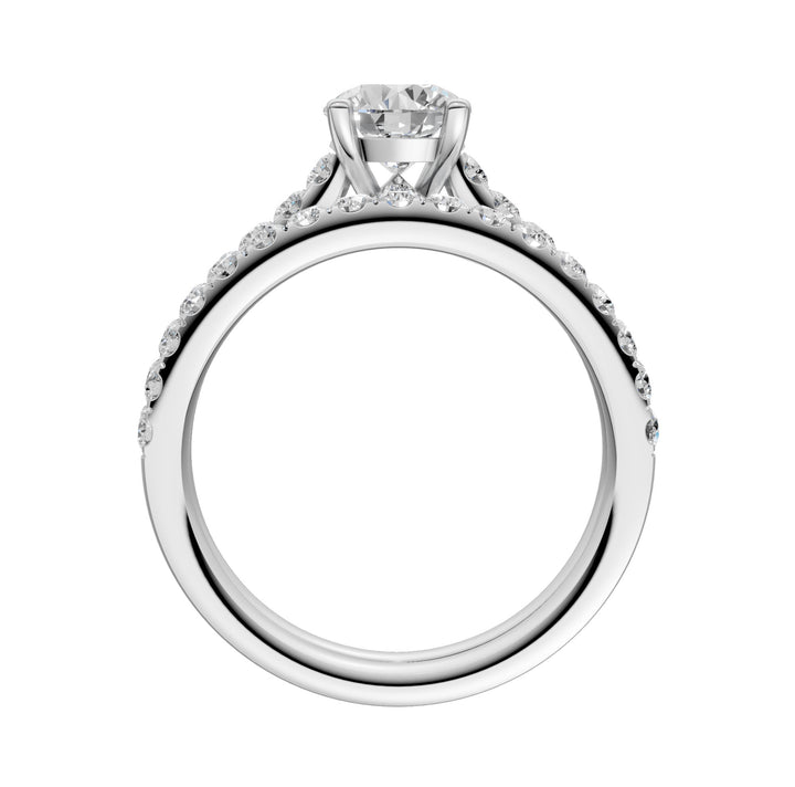 14K 1.75CT Lab Grown Diamond Bridal