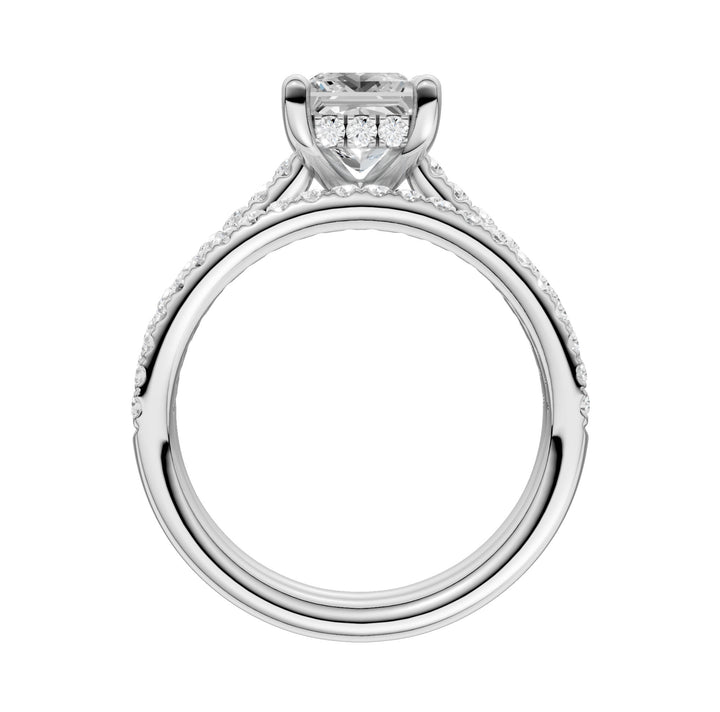 14K 2.50CT  Lab Diamond Bridal Ring