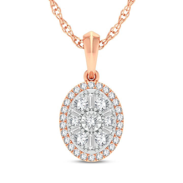 14K 0.25ct Diamond Pendant