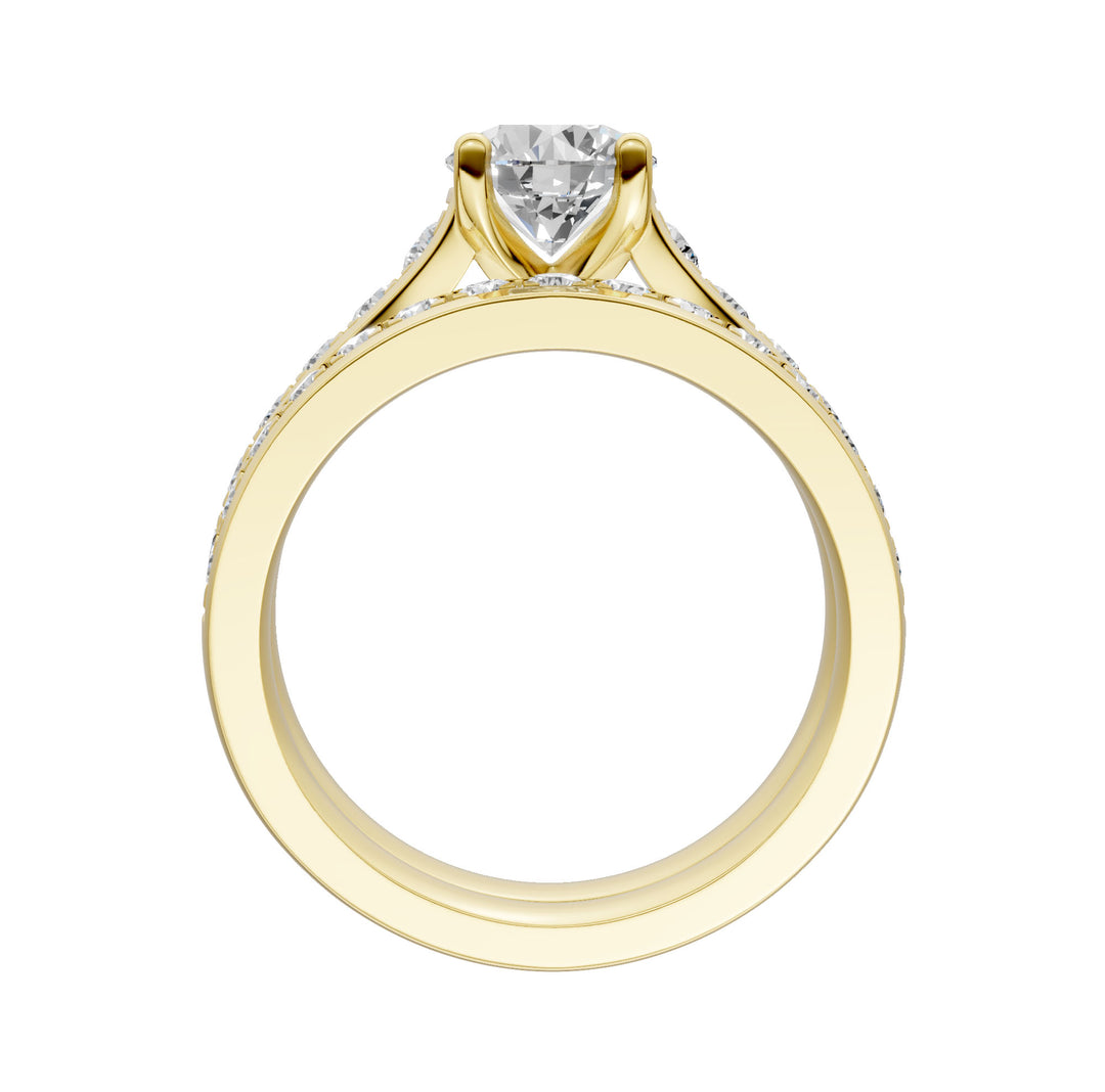 14K 1.75CT Lab Grown Diamond Bridal