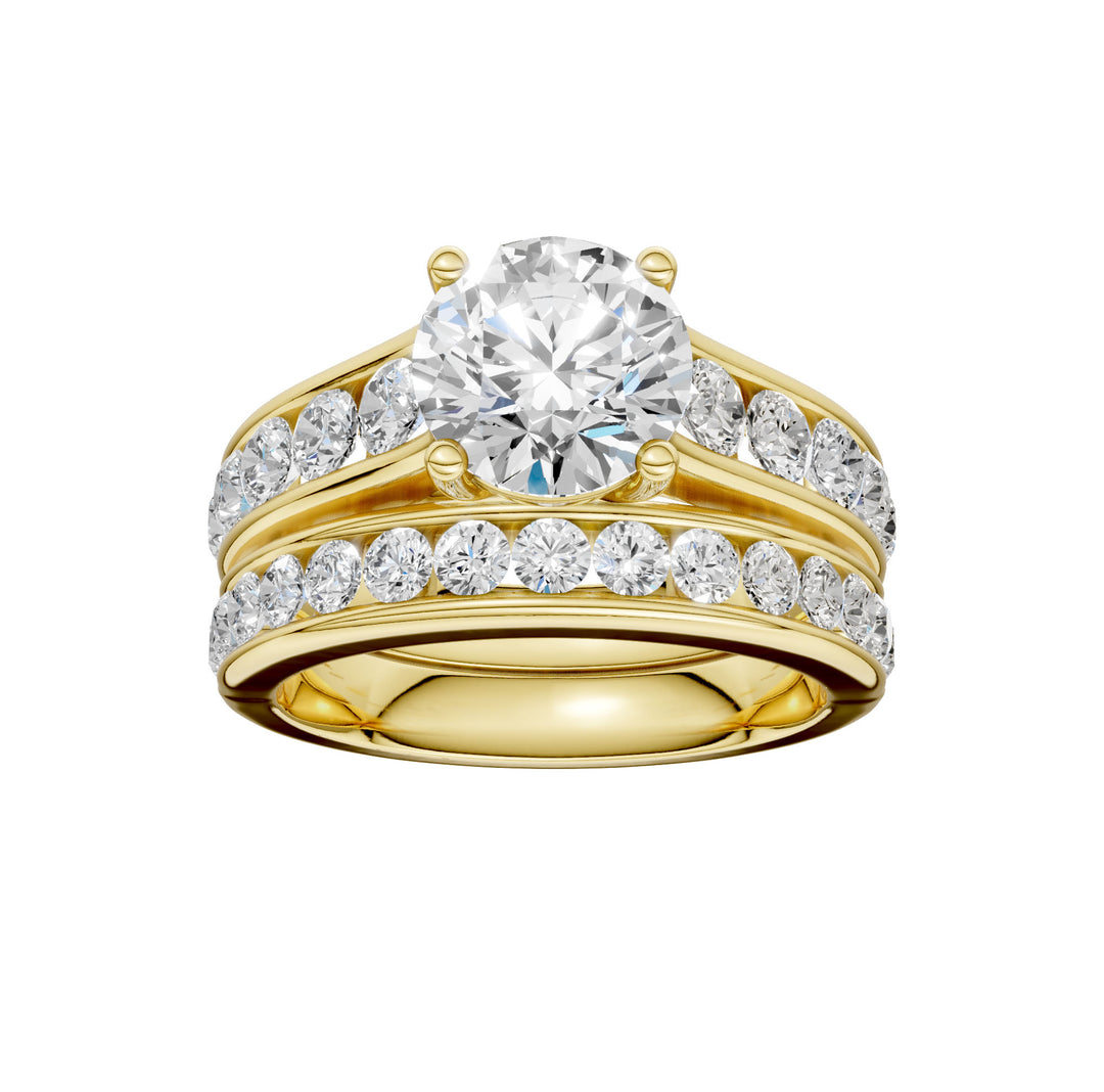 14K 3.33CT Lab Grown Diamond Bridal